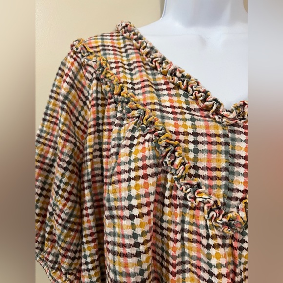 Old Navy multi-color blouse - Picture 2 of 4